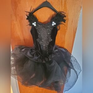 WEISSMAN Swan Lake/ Black Swam Ballerina/ Costume Dress Size XSA